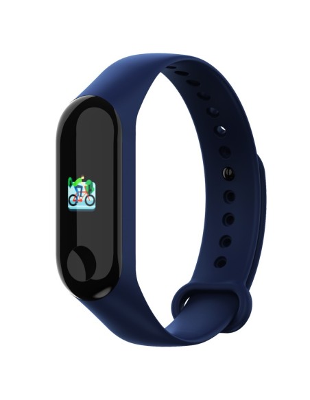 Brigmton BSPORT-B2-A rastreador de actividad Pulsera de actividad Negro IP67 LCD 2,44 cm (0.96")