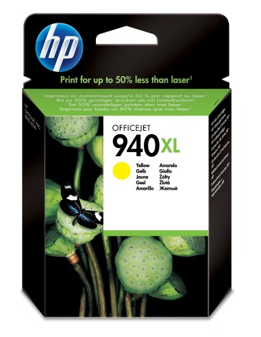 HP 940XL cartucho de tinta 1 pieza(s) Original Alto rendimiento (XL) Amarillo