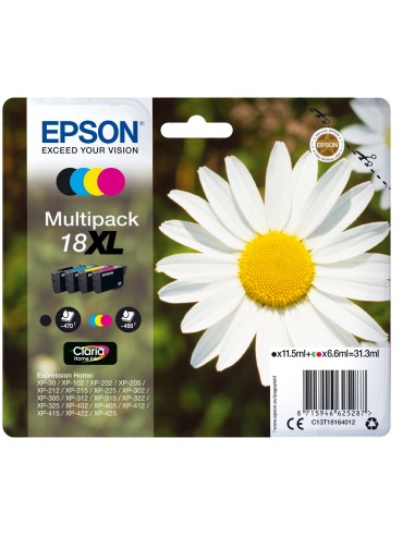 Epson Daisy Multipack 18XL 4 colores (etiqueta RF)