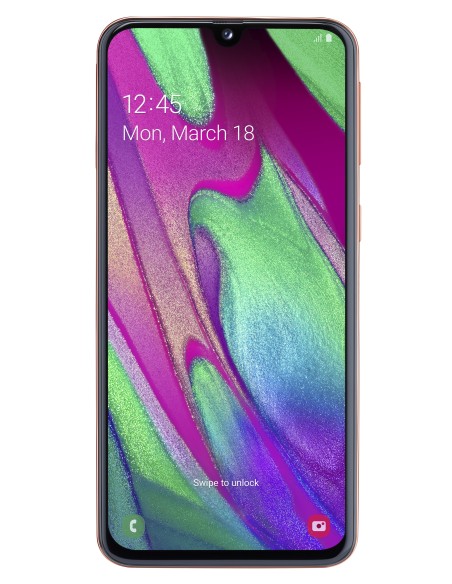 Samsung Galaxy A40 SM-A405F 15 cm (5.9") SIM doble Android 9.0 4G USB Tipo C 4 GB 64 GB 3100 mAh Coral