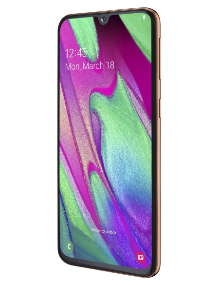 Samsung Galaxy A40 SM-A405F 15 cm (5.9") SIM doble Android 9.0 4G USB Tipo C 4 GB 64 GB 3100 mAh Coral
