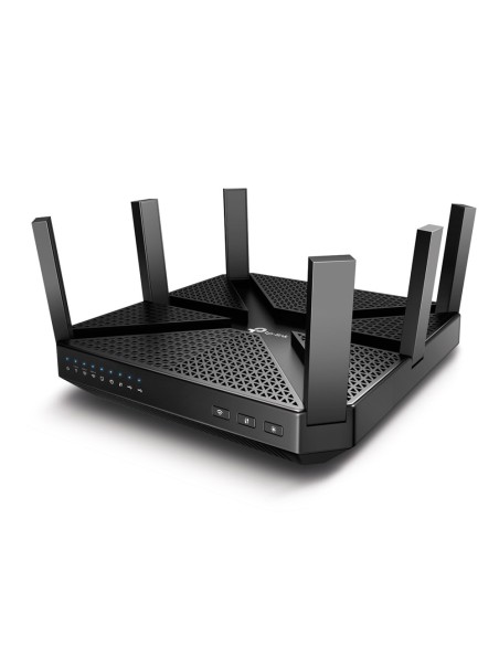 TP-LINK Archer C4000 router inalámbrico Tribanda (2,4 GHz 5 GHz 5 GHz) Gigabit Ethernet Negro