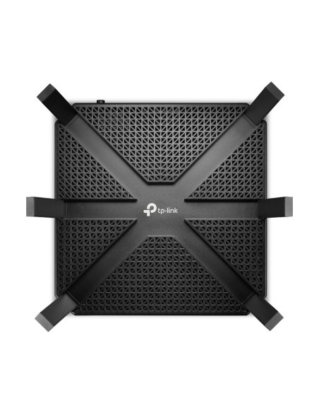 TP-LINK Archer C4000 router inalámbrico Tribanda (2,4 GHz 5 GHz 5 GHz) Gigabit Ethernet Negro