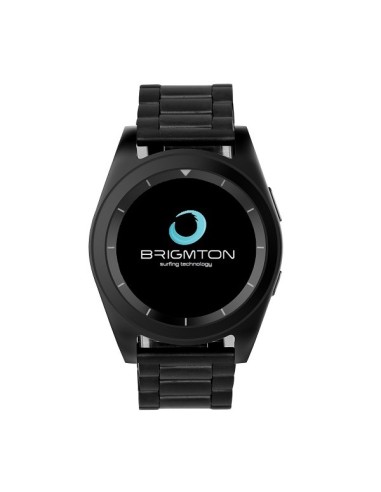 Brigmton BWATCH-BT6 reloj inteligente Negro IPS 3,05 cm (1.2")
