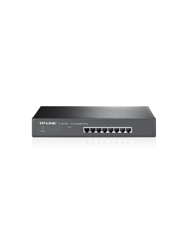 TP-LINK TL-SG1008 No administrado Gigabit Ethernet (10 100 1000) Negro