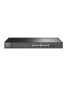 TP-LINK T2600G-18TS switch Gestionado L2 Gigabit Ethernet (10 100 1000) Negro
