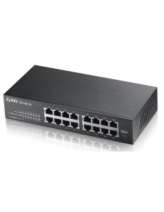 Zyxel GS1100-16 No administrado Gigabit Ethernet (10 100 1000) Negro