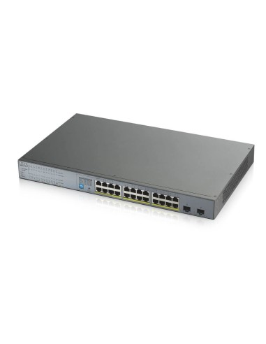 Zyxel GS1300-26HP-EU0101F switch No administrado Gigabit Ethernet (10 100 1000) Energía sobre Ethernet (PoE) Gris