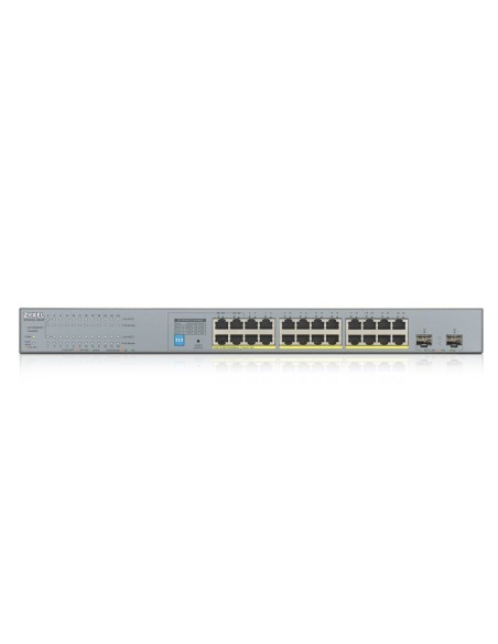 Zyxel GS1300-26HP-EU0101F switch No administrado Gigabit Ethernet (10 100 1000) Energía sobre Ethernet (PoE) Gris