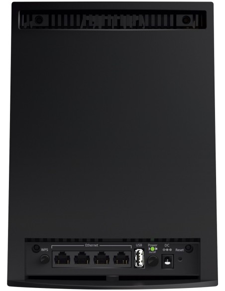 Netgear X6S router inalámbrico Tribanda (2,4 GHz 5 GHz) Gigabit Ethernet Negro