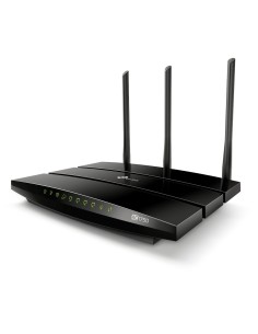 TP-LINK Archer C7 router inalámbrico Gigabit Ethernet Doble banda (2,4 GHz   5 GHz) Negro