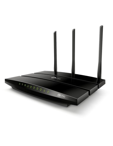 TP-LINK Archer C7 router inalámbrico Gigabit Ethernet Doble banda (2,4 GHz   5 GHz) Negro