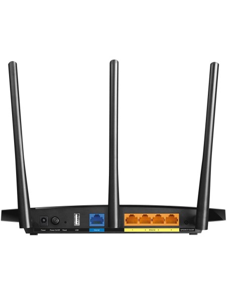 TP-LINK Archer C7 router inalámbrico Gigabit Ethernet Doble banda (2,4 GHz   5 GHz) Negro