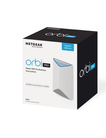 Netgear SRS60 router inalámbrico Tribanda (2,4 GHz 5 GHz) Gigabit Ethernet Blanco