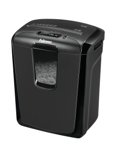 Fellowes M-8C triturador de papel Corte cruzado 23 cm Negro
