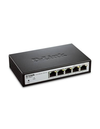 D-Link DGS-1100-05 Gestionado L2 Gigabit Ethernet (10 100 1000) Gris