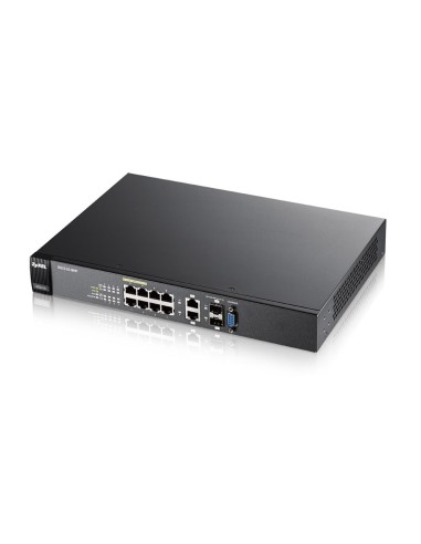 Zyxel GS2210-8HP Gestionado L2 Gigabit Ethernet (10 100 1000) Negro Energía sobre (PoE)