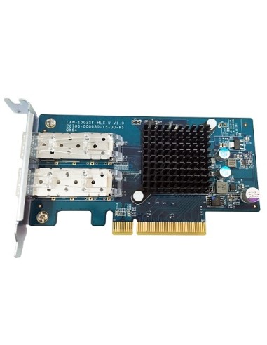QNAP LAN-10G2SF-MLX adaptador y tarjeta de red Fibra 10000 Mbit s Interno