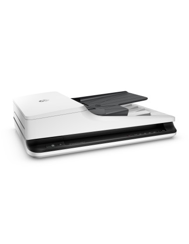 HP Scanjet Pro 2500 f1 Escáner de superficie plana y alimentador automático de documentos (ADF) 1200 x 1200 DPI A4 Negro, Blanco