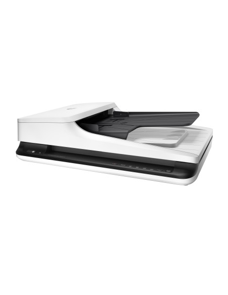 HP Scanjet Pro 2500 f1 Escáner de superficie plana y alimentador automático de documentos (ADF) 1200 x 1200 DPI A4 Negro, Blanco