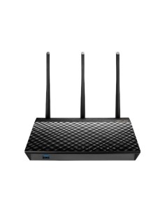 ASUS RT-AC1900U router inalámbrico Gigabit Ethernet Doble banda (2,4 GHz   5 GHz) Negro