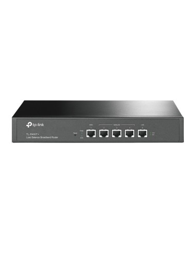 TP-LINK TL-R480T+ router Ethernet Gris