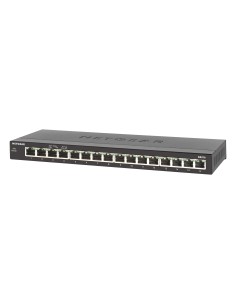 Netgear GS316 No administrado Gigabit Ethernet (10 100 1000) Negro