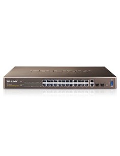 TP-LINK 24-Port 10 100Mbps + 4-Port Gigabit L2 Managed Switch Gestionado