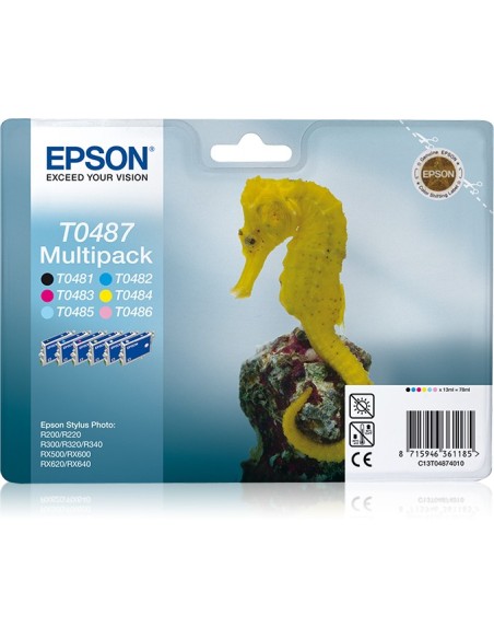 Epson Multipack T0487 6 colores