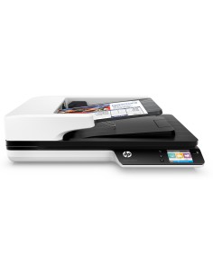 HP Scanjet Pro 4500 fn1 Escáner de superficie plana y alimentador automático de documentos (ADF) 1200 x 1200 DPI A4 Gris