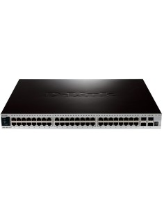 D-Link DGS-3420-52T switch Gestionado L2 Negro