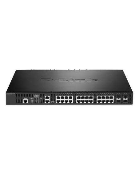 D-Link DXS-3400-24TC switch Gestionado L3 Gigabit Ethernet (10 100 1000) Negro