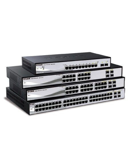 D-Link DGS-1210-48 switch Gestionado L2 Negro