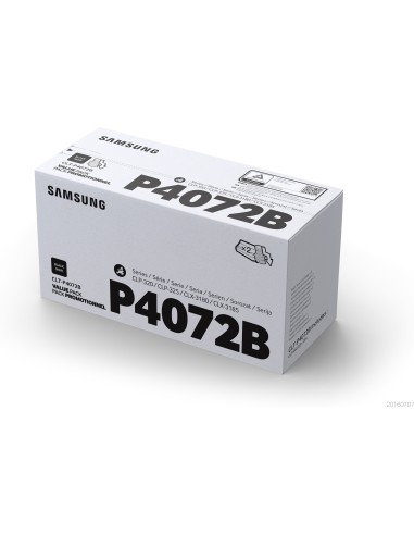 Samsung CLT-P4072B cartucho de tóner 2 pieza(s) Original Negro