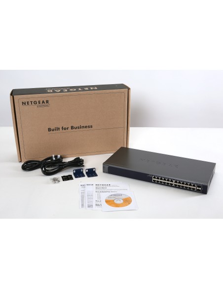 Netgear ProSAFE GS724Tv4 Gestionado L3 Gigabit Ethernet (10 100 1000) Azul