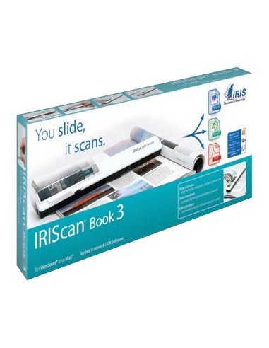 I.R.I.S. IRIScan Book 3 Escáner portátil 900 x 900 DPI A4 Blanco