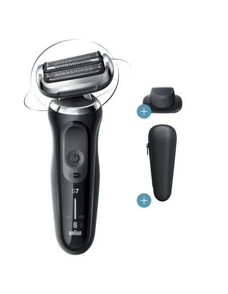 Braun Series 7 70-N1200s Máquina de afeitar de láminas Recortadora Negro