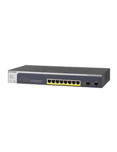 Netgear GS510TPP Gestionado L2 L3 L4 Gigabit Ethernet (10 100 1000) Energía sobre Ethernet (PoE) Negro