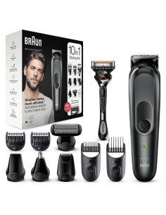 Braun All-in-one MGK7321 Mojado y seco Negro, Gris