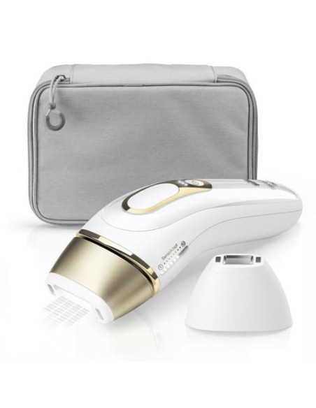 Braun Silk-expert Pro 81677897 depiladora de luz pulsada Luz pulsada intensa (IPL) Blanco, Oro