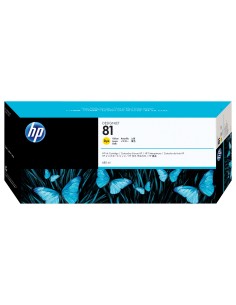 HP Cartucho de tinta colorante DesignJet 81 amarillo 680 ml