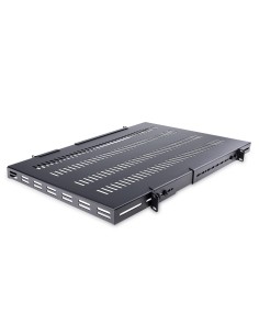 StarTech.com Estante Bandeja Fijo Ventilado de Gabinete Rack Servidores 1U Ajustable - 113kg