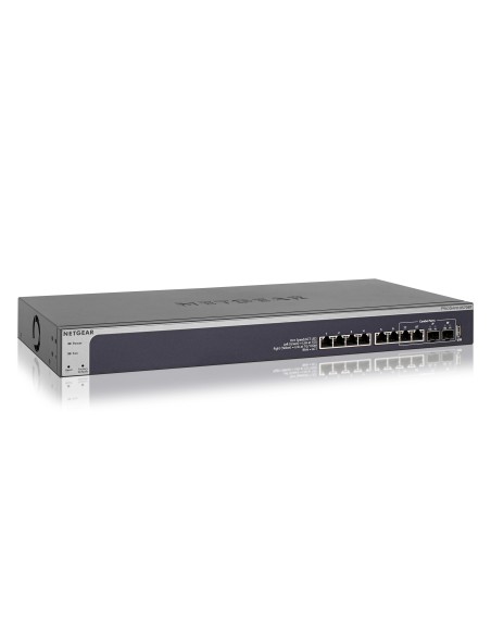 Netgear XS708T-100NES switch Gestionado L2+ L3 10G Ethernet (100 1000 10000) Negro