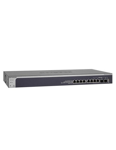 Netgear XS708T-100NES switch Gestionado L2+ L3 10G Ethernet (100 1000 10000) Negro