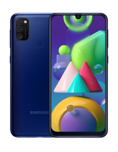 Samsung Galaxy M21 SM-M215F 16,3 cm (6.4") 4G USB Tipo C 4 GB 64 GB 6000 mAh Azul