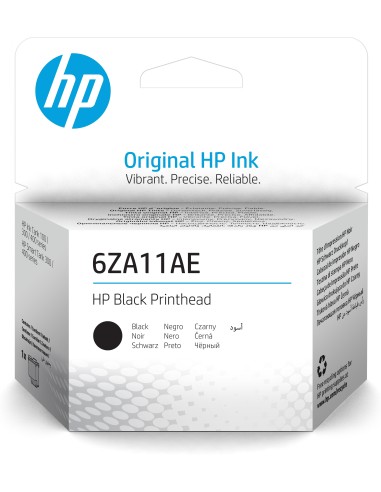 HP Cap de imprimare 6ZA11AE negru cabeza de impresora Inyección de tinta térmica