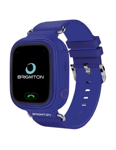 Brigmton BWATCH-KIDS-M reloj inteligente Púrpura LCD 3,1 cm (1.22") Móvil GPS (satélite)