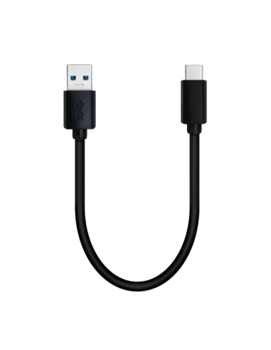 QNAP USB 3.0 5G 0.2M TYPE-A TO TYPE-C CABLE cable USB 0,2 m USB 3.2 Gen 1 (3.1 Gen 1) USB A USB C Negro