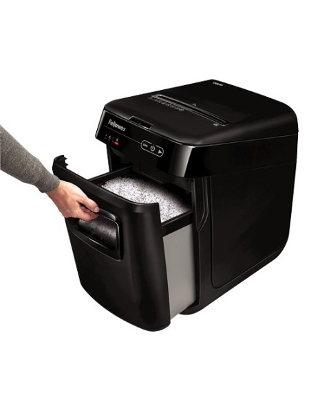 Fellowes AutoMax 200M triturador de papel Microcorte Negro