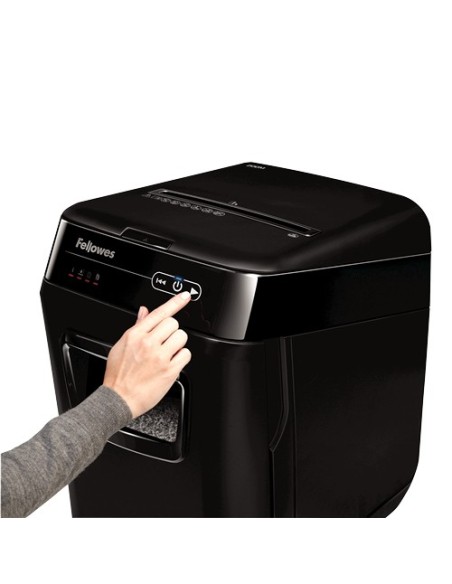 Fellowes AutoMax 200M triturador de papel Microcorte Negro